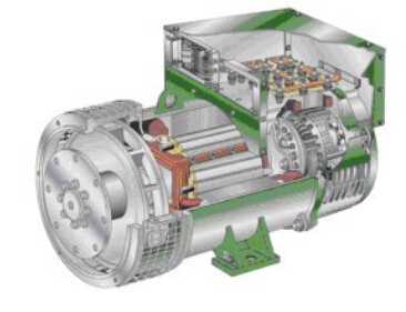 呈贡发电机内部结构图 呈贡发电机内部结构图